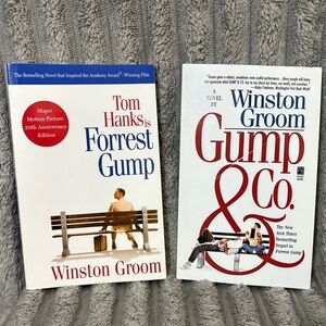 Forrest Gump & Gump & Co. by Winston Groom Paperback Books